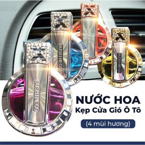 Nước Hoa Ô Tô Kẹp Cửa Gió Điều Hoà Sang Trọng, Quý Phái