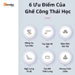 Ghế Xoay Công Thái Học