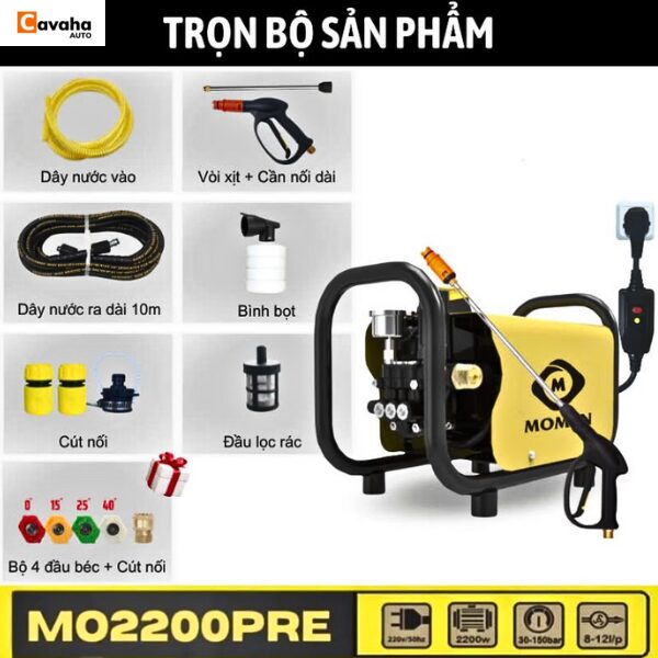 Máy Rửa Xe Cao Áp Momen 2200PRE